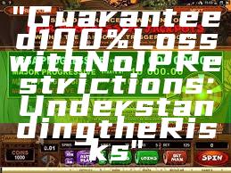 "Guaranteed 100% Loss with No IP Restrictions: Understanding the Risks"